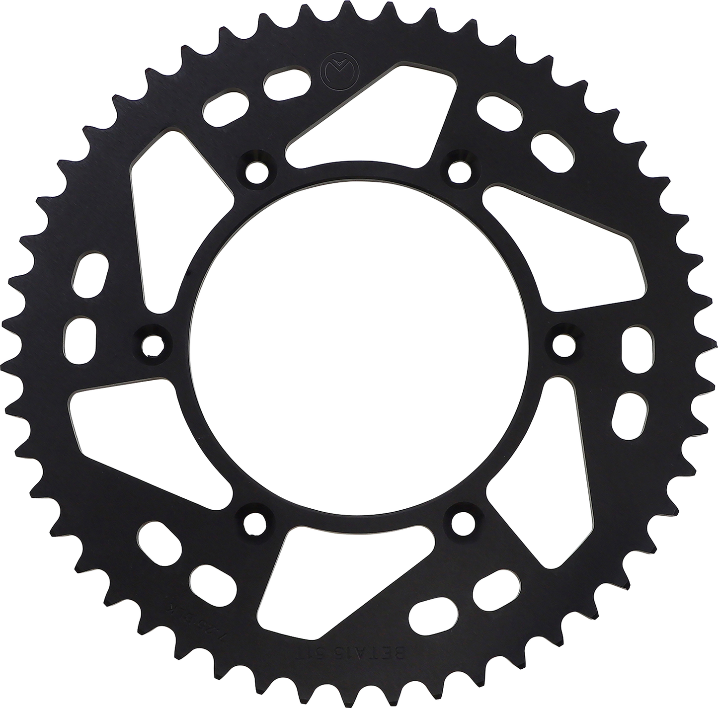 MOOSE OFFROAD Rear Sprocket - Aluminum - 51 Tooth - Black - Beta 1211-BET-51-10