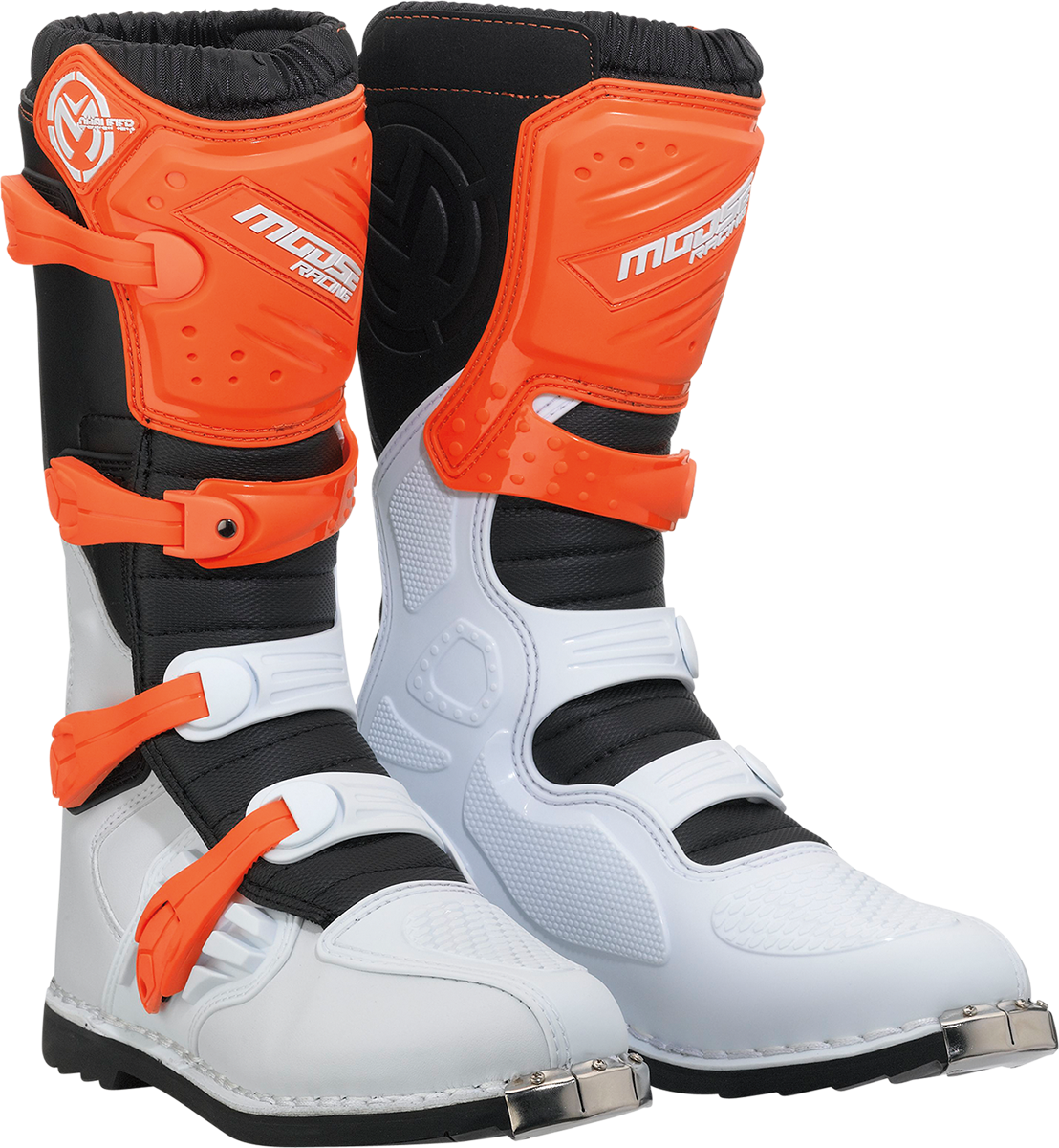 MOOSE OFFROAD Qualifier Boots - Orange - Size 9 3410-2619