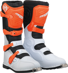 MOOSE OFFROAD Qualifier Boots - Orange - Size 9 3410-2619