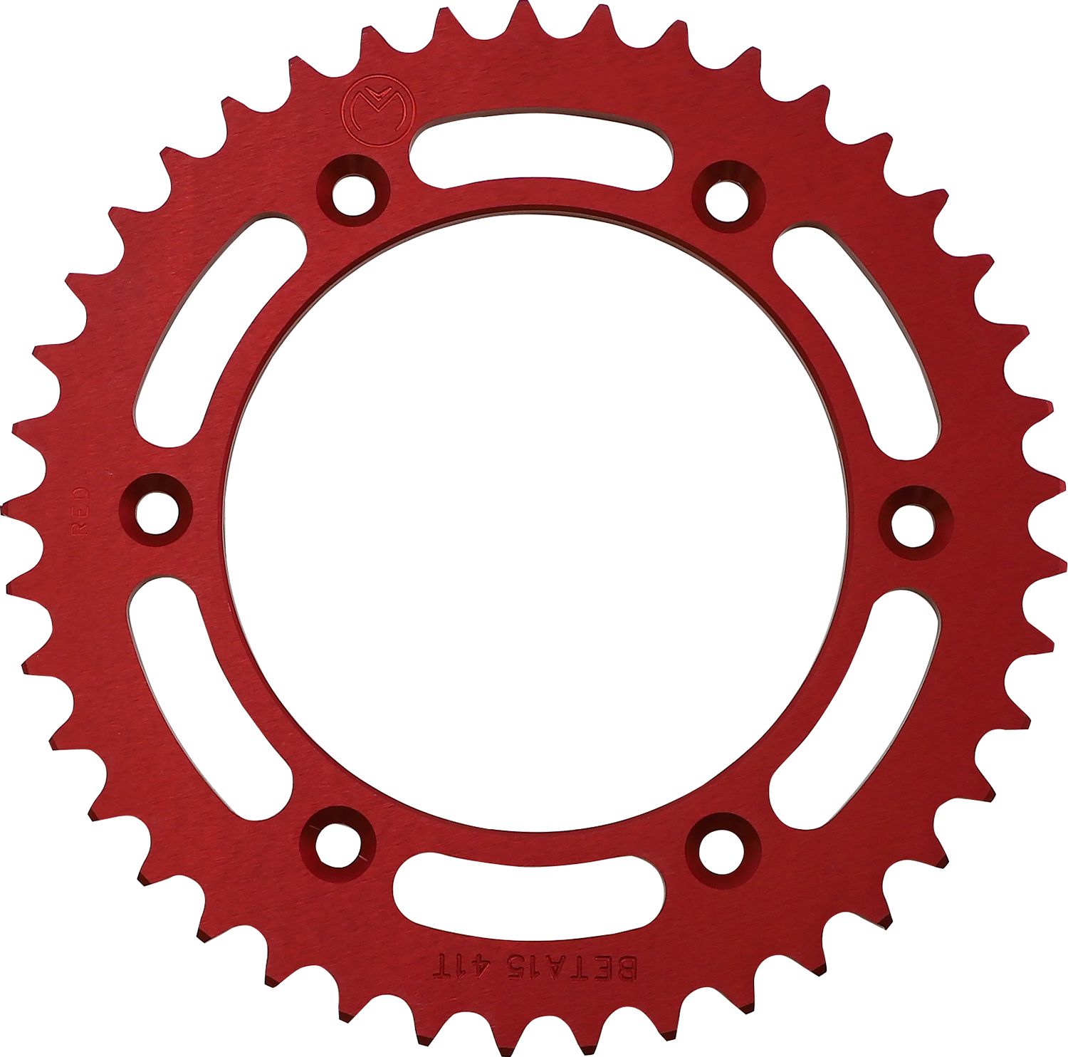 MOOSE OFFROAD Rear Sprocket - Aluminum - 41 Tooth - Red - Beta 1211-BET-41-13