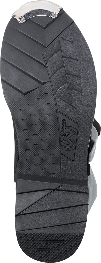 MOOSE OFFROAD Qualifier Boots - Black/White - Size 7 3410-2599