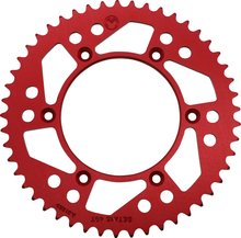 MOOSE OFFROAD Rear Sprocket - Aluminum - 49 Tooth - Red - Beta 1211-BET-49-13