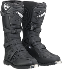 MOOSE OFFROAD Qualifier Boots - Black - Size 9 3410-2583