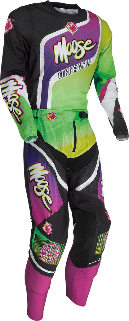 MOOSE OFFROAD Sahara Pants - Purple/Green - US 32 2901-10412