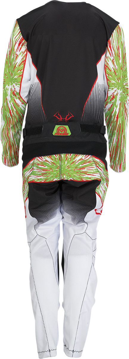 MOOSE OFFROAD Youth Agroid Jersey - Green/Red/Black - Medium 2912-2268