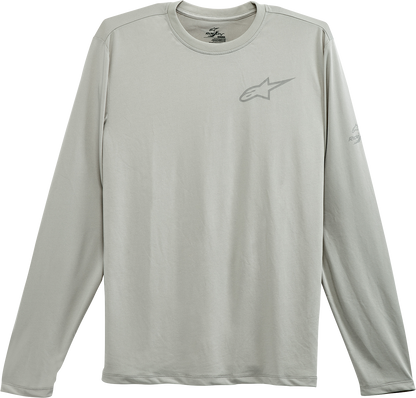 ALPINESTARS Pursue Performance Long-Sleeve T-Shirt - Silver - Medium 1232-71000-19-M