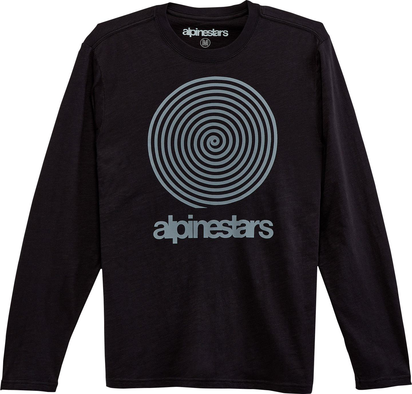 ALPINESTARS Spiral Long-Sleeve T-Shirt - Black - Large 1232-71020-10-L