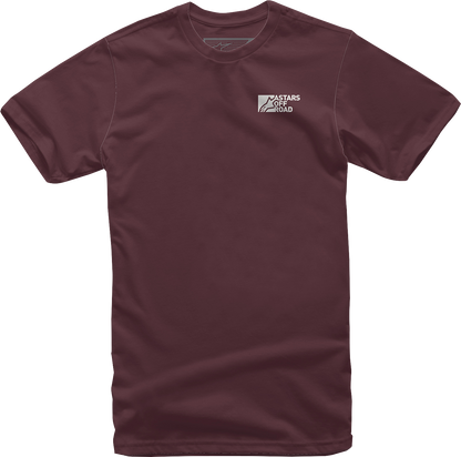 ALPINESTARS Painted T-Shirt - Maroon - Large 1232-72224-838L