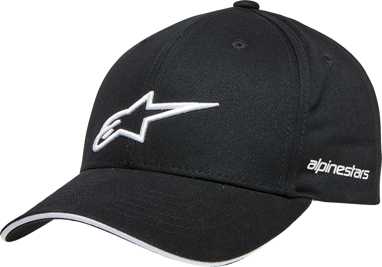ALPINESTARS Rostrum Hat - Black/White - One Size 1232-81000-1020
