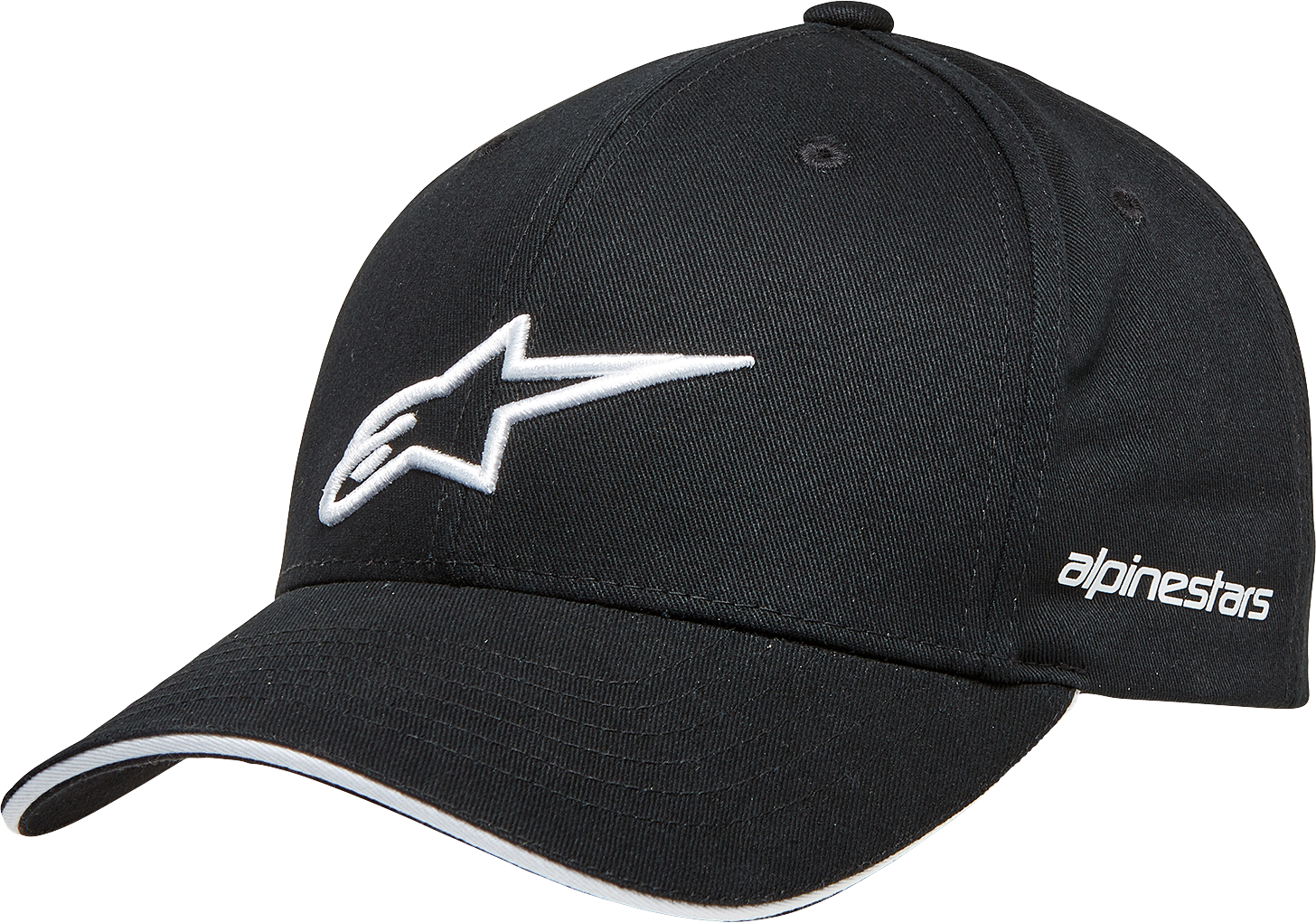 ALPINESTARS Rostrum Hat - Black/White - One Size 1232-81000-1020