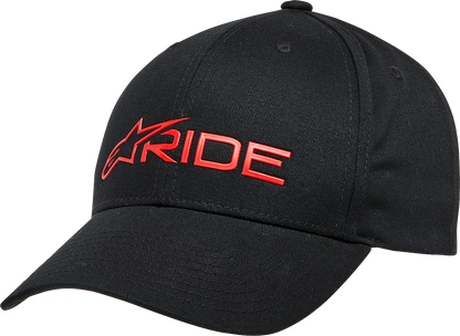 ALPINESTARS Ride 3.0 Hat - Black/Red - One Size 1232-81030-1030