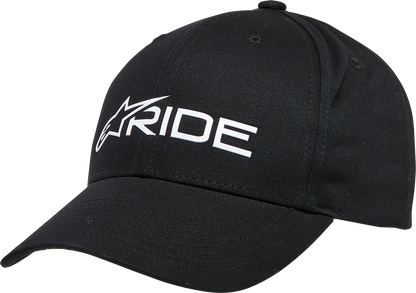 ALPINESTARS Ride 3.0 Hat - Black/White - One Size 1232-81030-1020