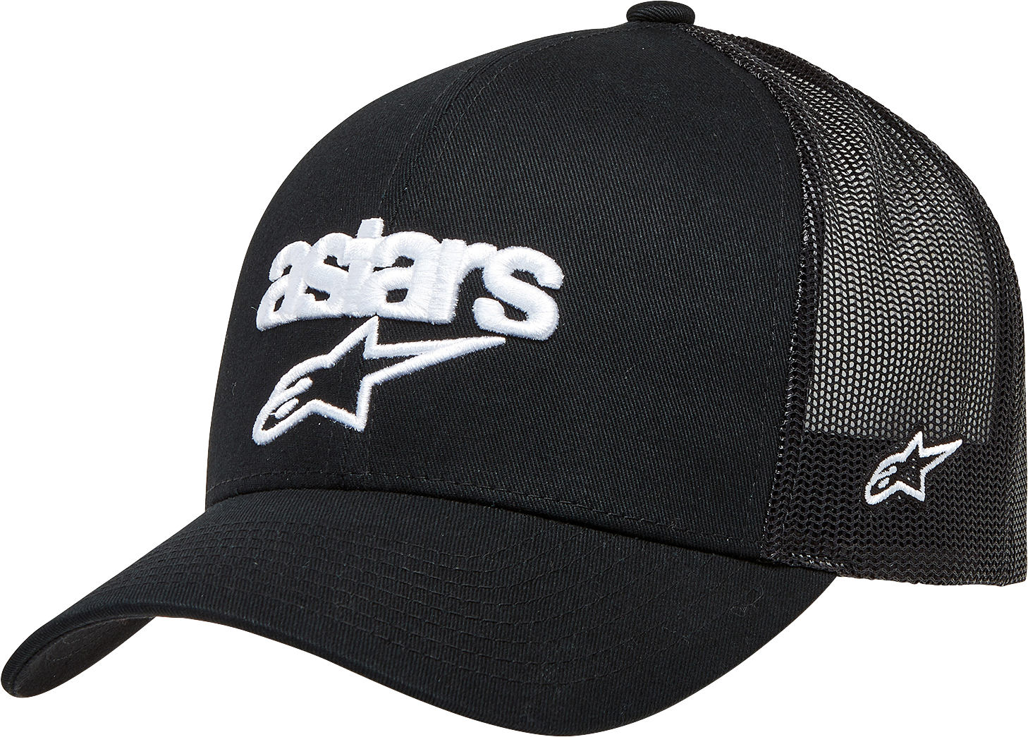 ALPINESTARS Pedigree Hat - Black/White - One Size 1232-81040-1020
