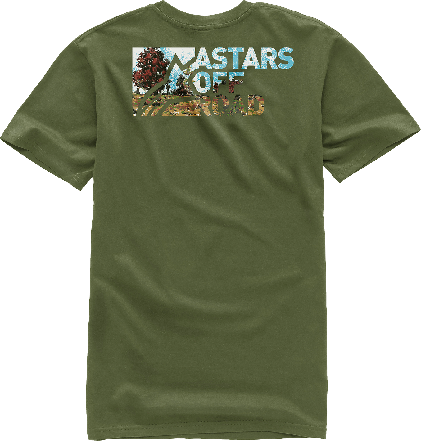 ALPINESTARS Painted T-Shirt - Military Green - Medium 1232-72224-690M