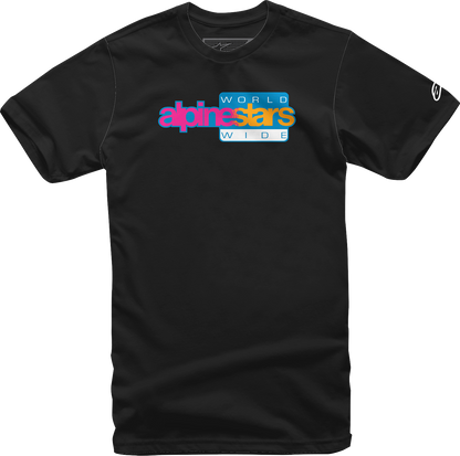 ALPINESTARS World Wide Again T-Shirt - Black - XL 1232-72236-10XL