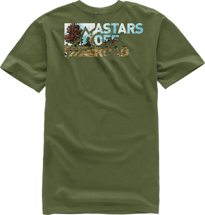 ALPINESTARS Painted T-Shirt - Military Green - 2XL 1232-722246902X