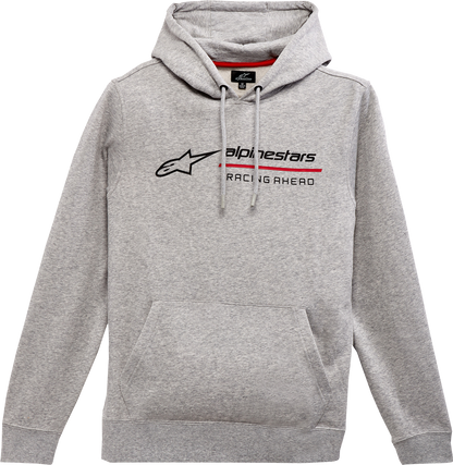 ALPINESTARS Linear Race Hoodie - Heather Gray - Medium 1232-510001026M