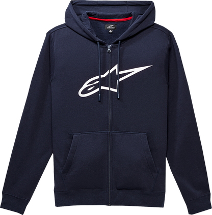 ALPINESTARS Ageless II Zip Hoodie - Navy/White - Large 1038530527020L