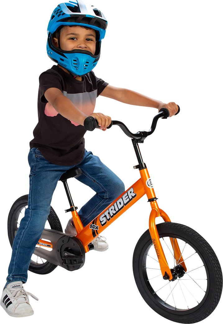 STRIDER 14x Convertible Bike - 14" - Tangerine SK-SB1-US-TG