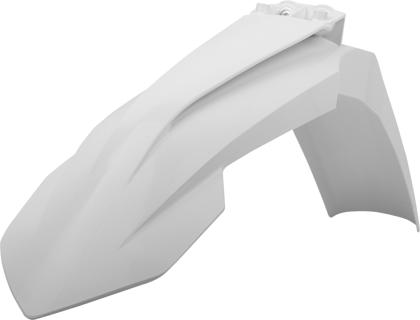 POLISPORT Front Fender - White - KTM - EX/SX/XC '16-'23 8574200009