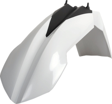 POLISPORT Front Fender - White/Black - KTM - '07-'13 8568700008