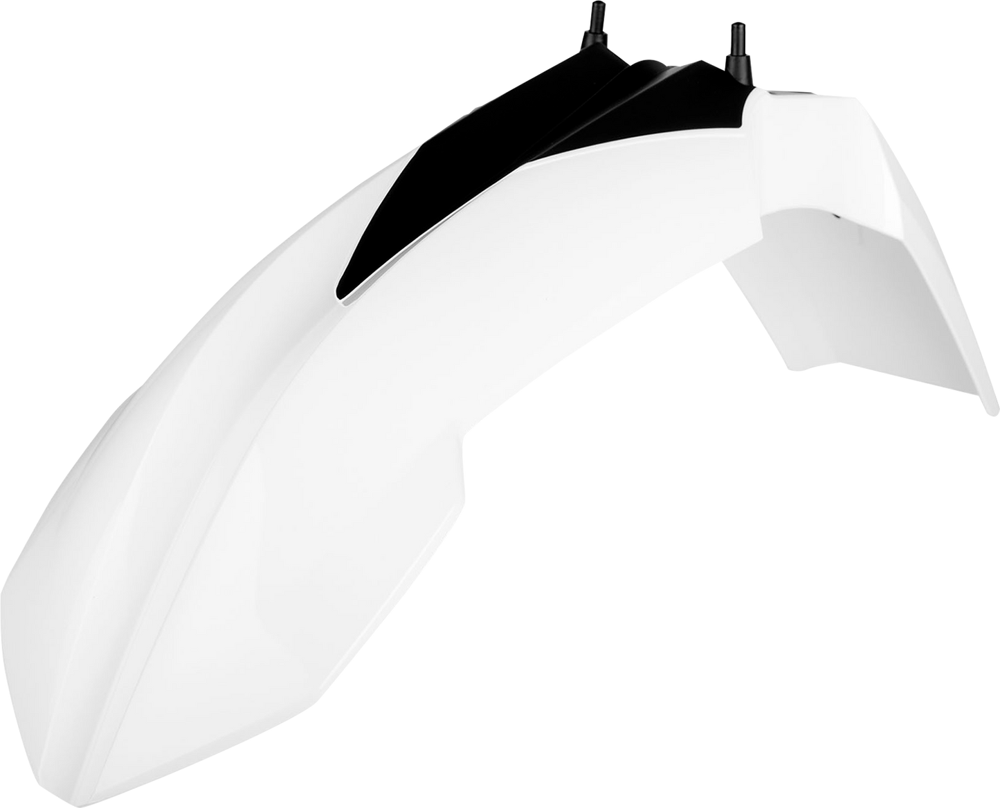 POLISPORT Front Fender - White/Black - KTM - SX '12-'15 8571500018