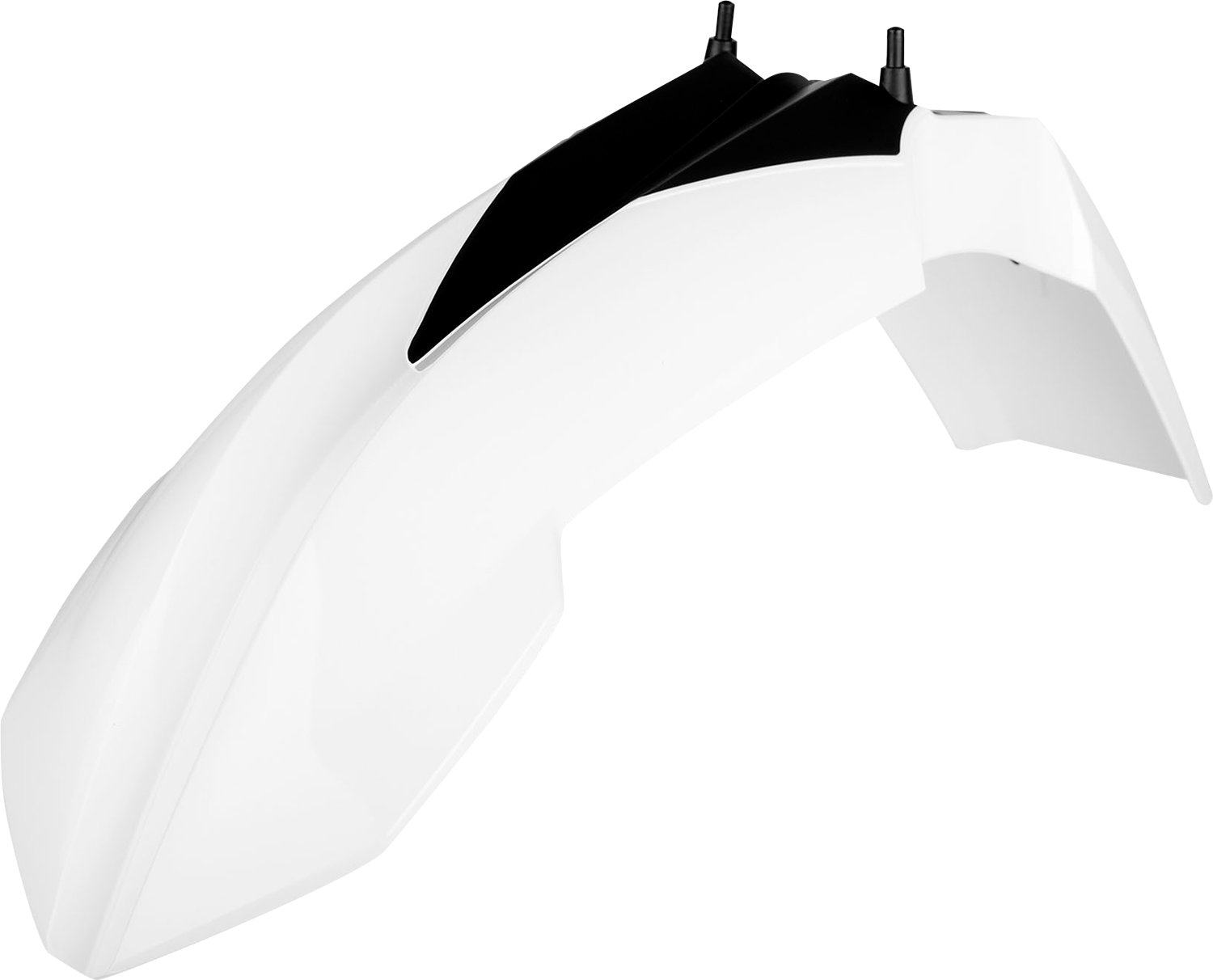 POLISPORT Front Fender - White/Black - KTM - SX '12-'15 8571500018