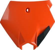 POLISPORT Number Plate - OEM Orange - KTM 8660900002