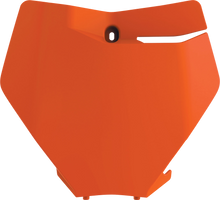 POLISPORT Number Plate - Orange - KTM SX/SXF 8666400001