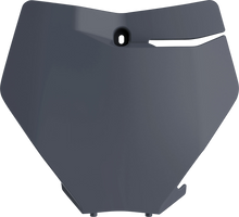 POLISPORT Number Plate - Gray - KTM SX/SXF 8666400007
