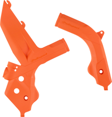 POLISPORT Frame Guards - Orange - KTM 8472900002