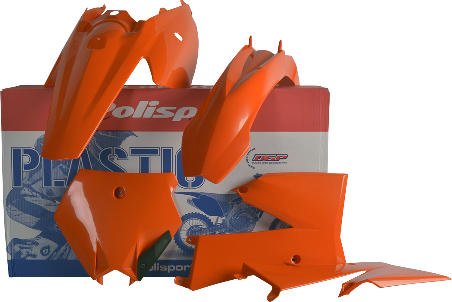 POLISPORT Body Kit - '06 - '10 OEM Orange - SX 85 90131