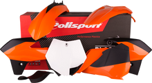 POLISPORT Body Kit - '13 - '14 OEM Orange/White/Black - SX 85 90555