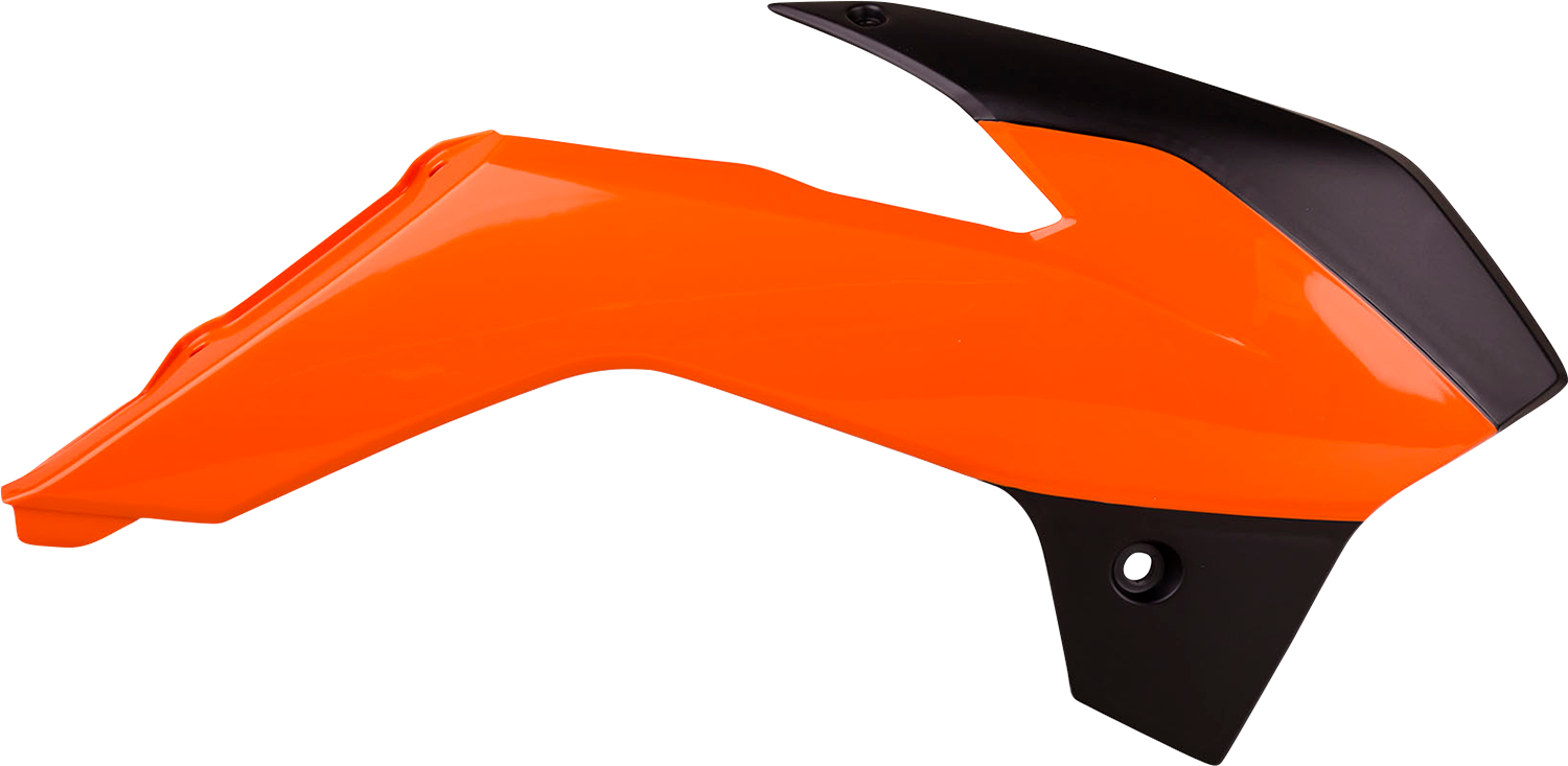 POLISPORT Radiator Cover - Orange/Black - SX 85 8416700001