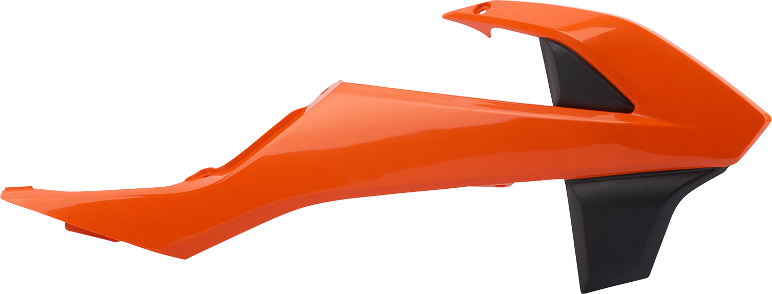 POLISPORT Radiator Cover - Orange/Black - KTM 8417800001