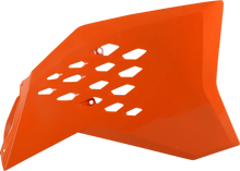 POLISPORT Radiator Cover - Orange - KTM 8428200002