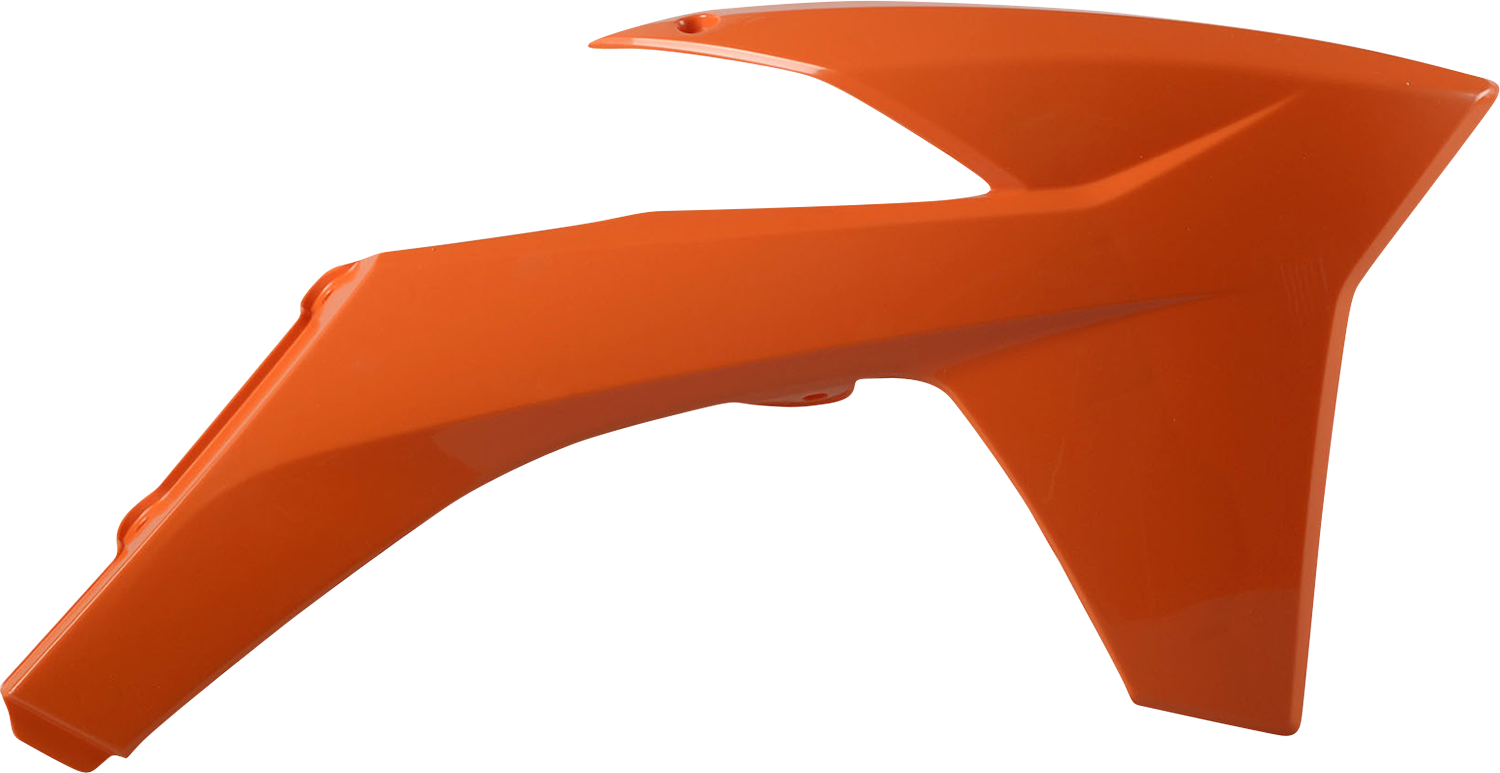 POLISPORT Radiator Cover - Orange - KTM 8428600003