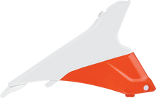 POLISPORT Airbox Cover - OEM Orange/White - KTM 8455100001