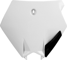 POLISPORT Number Plate - OEM White - KTM 8662400003