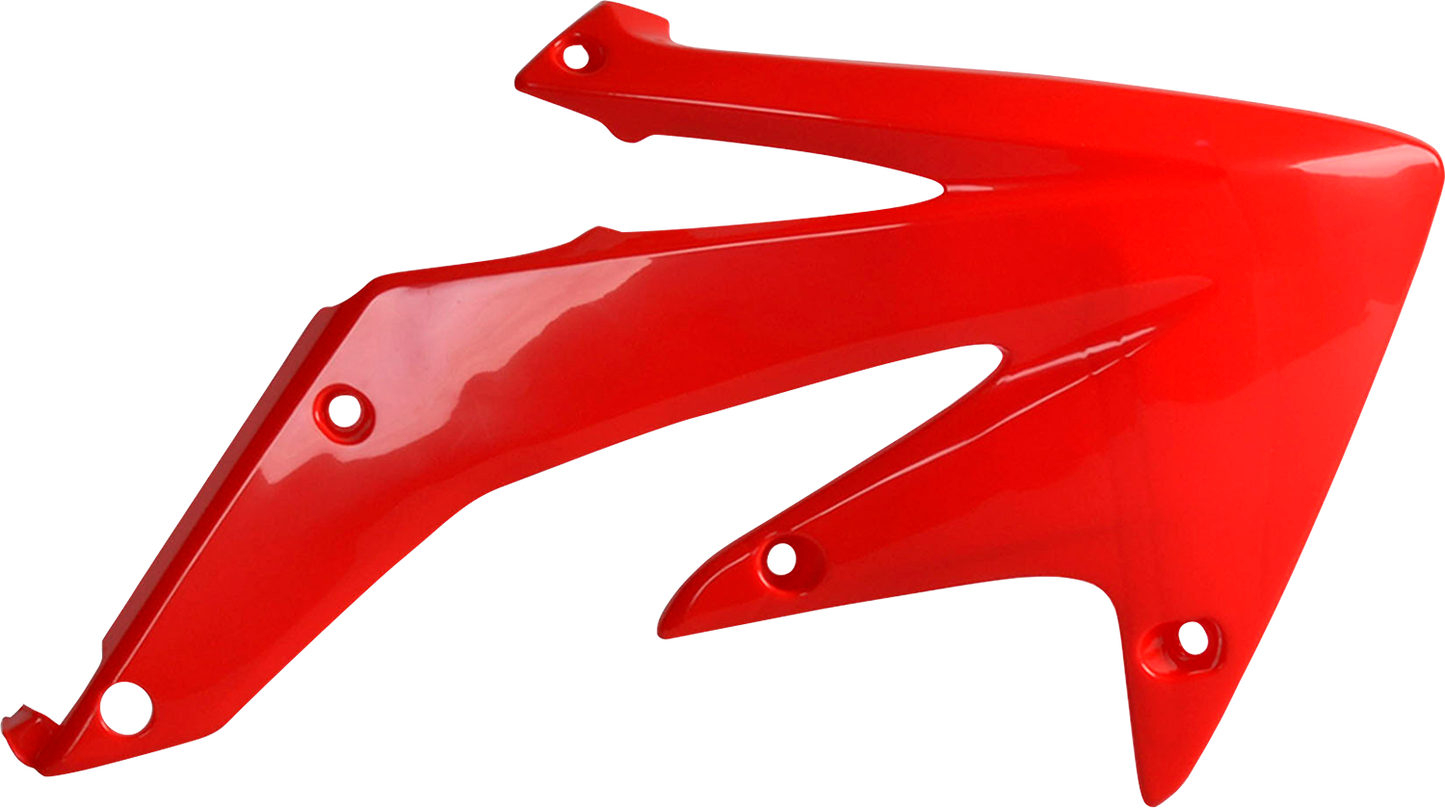 POLISPORT Radiator Cover- '04 OEM Red - CRF 450R 8411300003