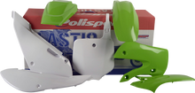 POLISPORT Body Kit - Complete - OEM '11-'12/'16-'23 Green/White - KX 65 90162