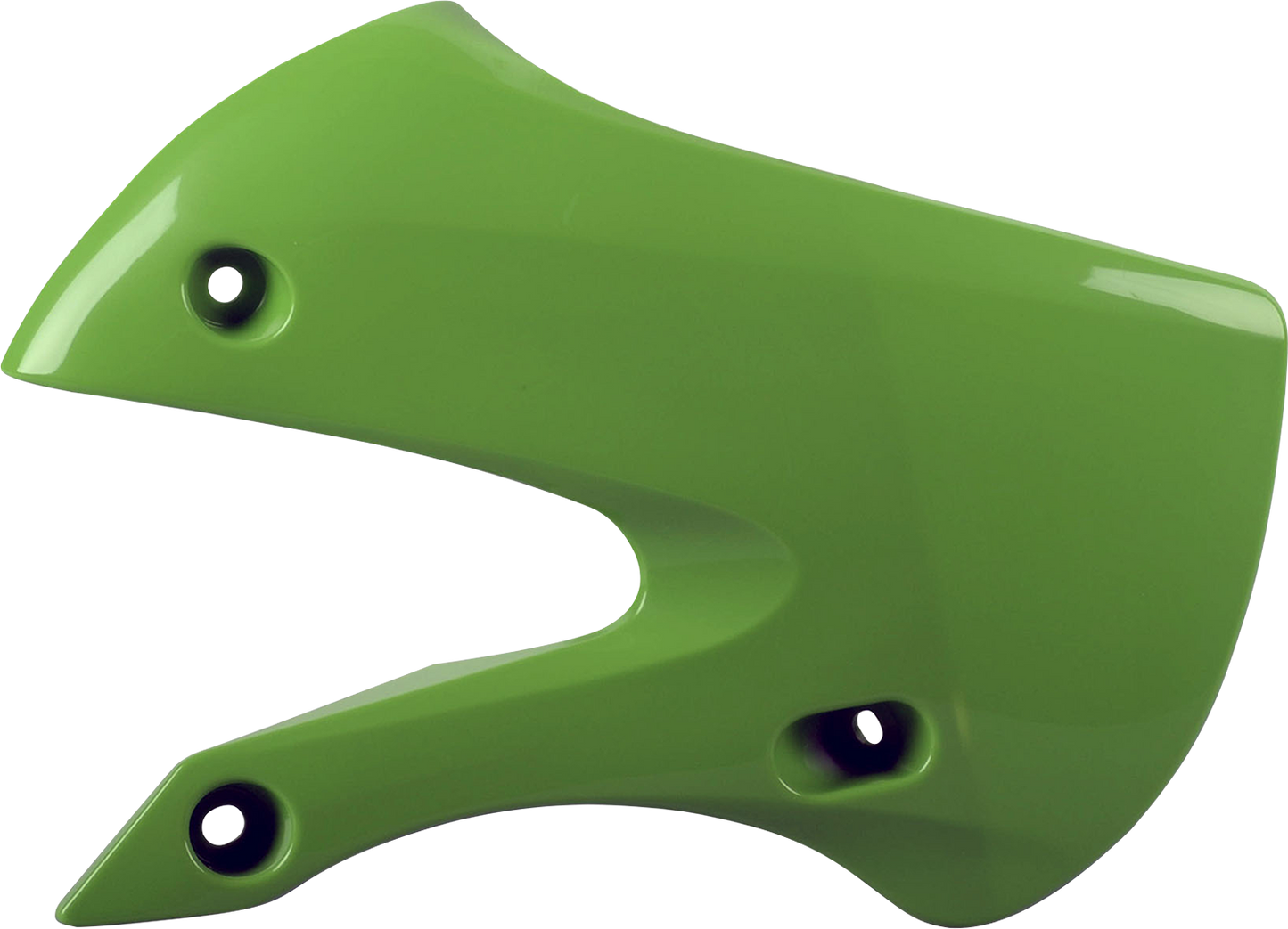 POLISPORT Radiator Cover - '05 OEM Green - KX 65 | KLX 110 8429300014