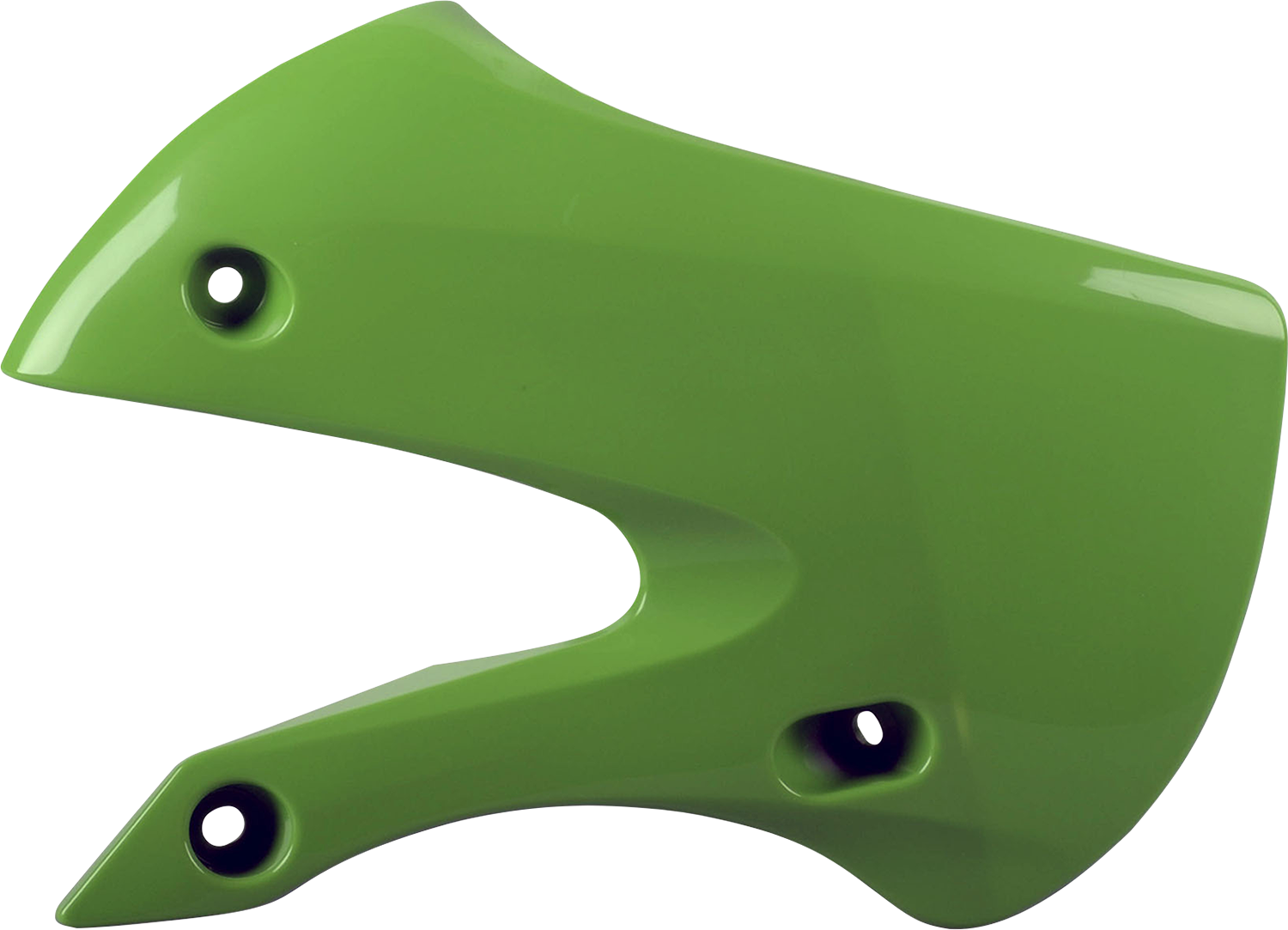 POLISPORT Radiator Cover - '05 OEM Green - KX 65 | KLX 110 8429300014