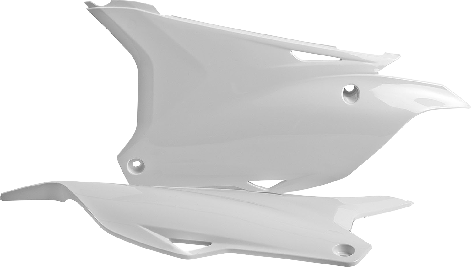 POLISPORT Side Panels - OEM White - KX 85/100 8607100002