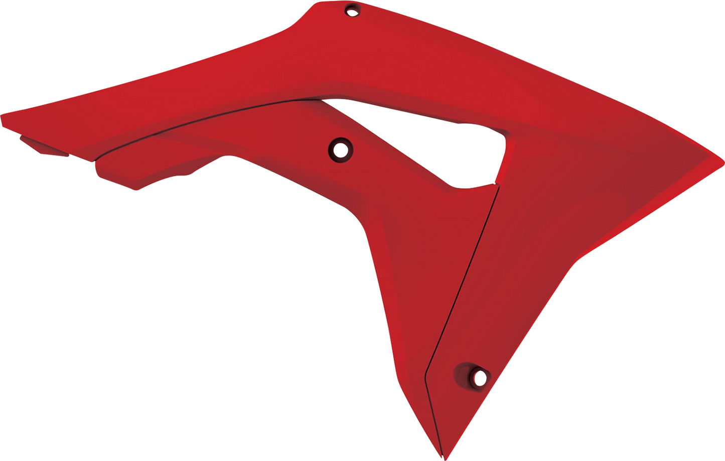 POLISPORT Radiator Cover - '04 OEM Red - CRF 250R/450R 8414800004