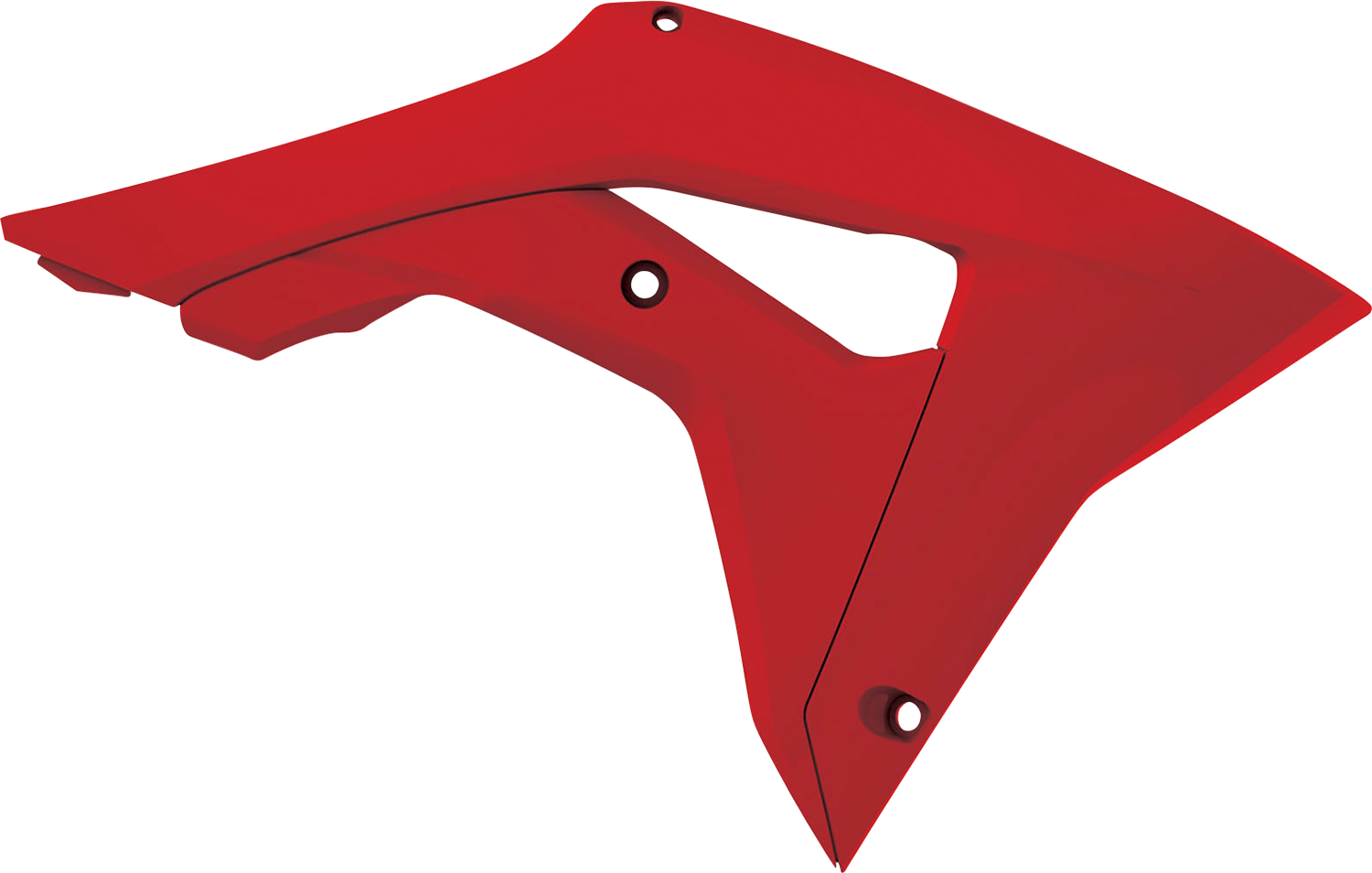 POLISPORT Radiator Cover - '04 OEM Red - CRF 250R/450R 8414800004