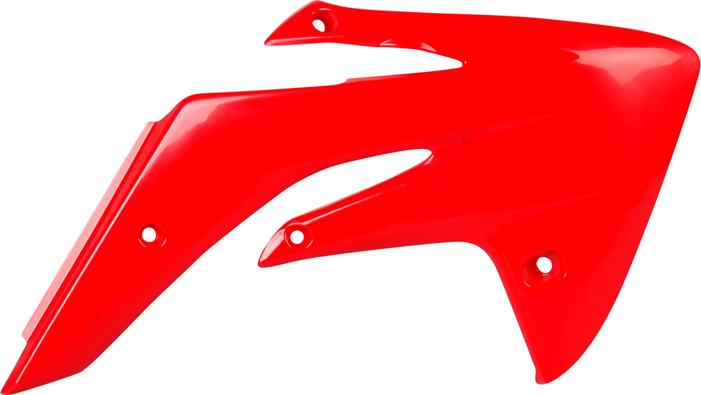 POLISPORT Radiator Cover - '04 OEM CR Red - CRF 150R 8412200001
