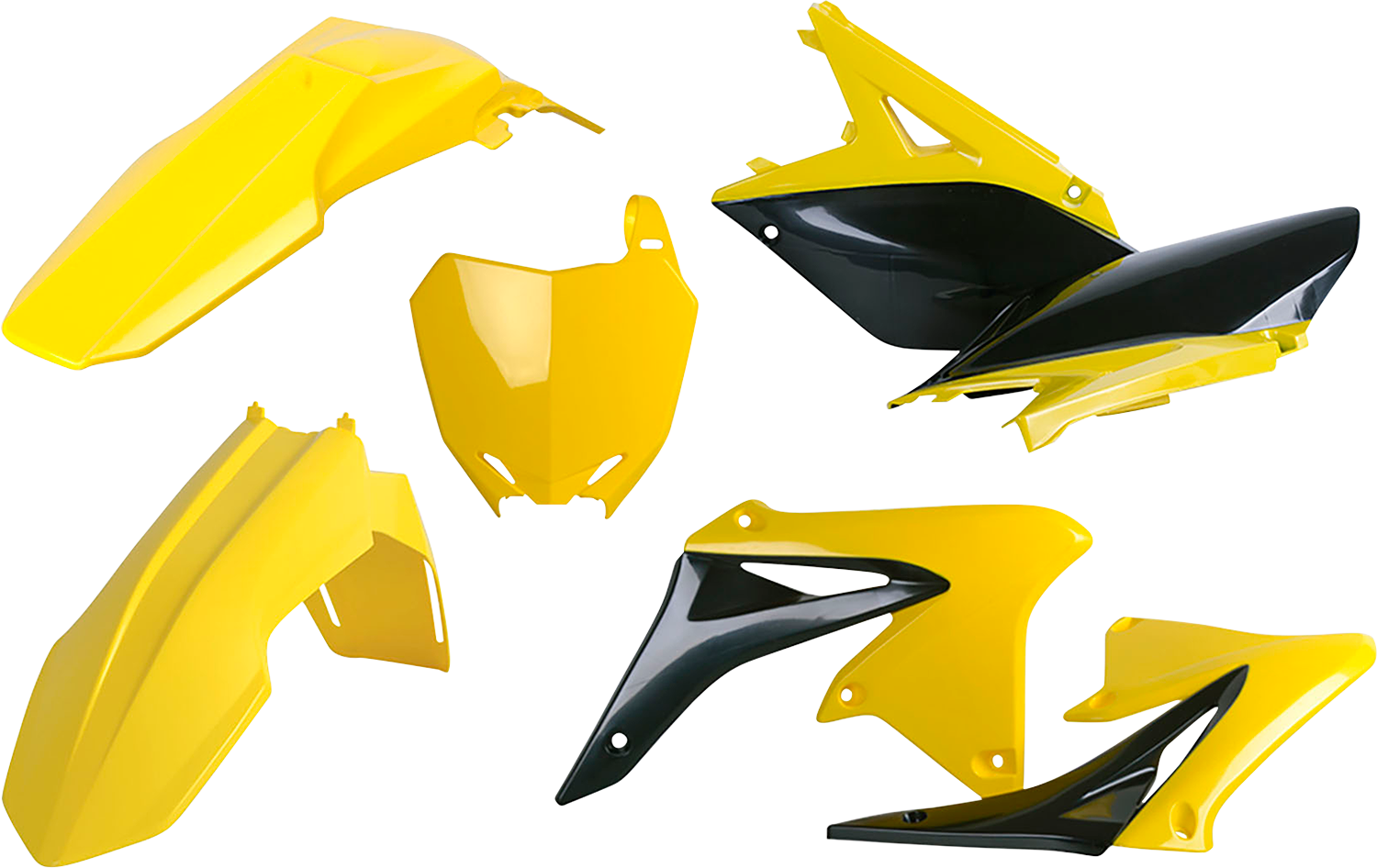 POLISPORT Body Kit - '17 OEM Yellow/Black - RM-Z 250 90727