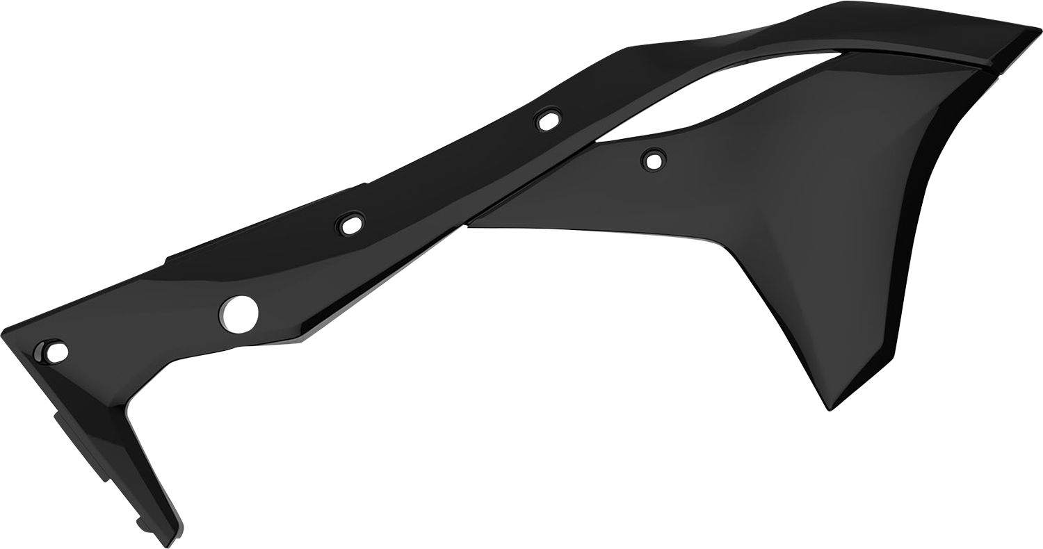 POLISPORT Radiator Cover - Black - KX 250F 8412300003