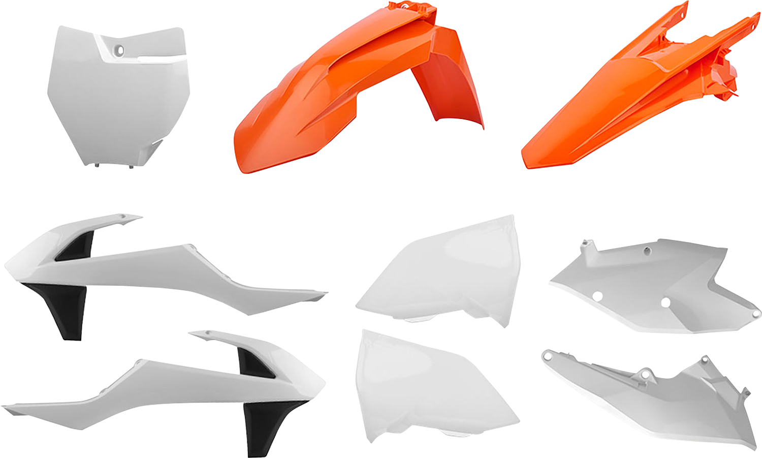 POLISPORT Body Kit - '17 OEM Orange/White - SX/SX-F/XC 90706